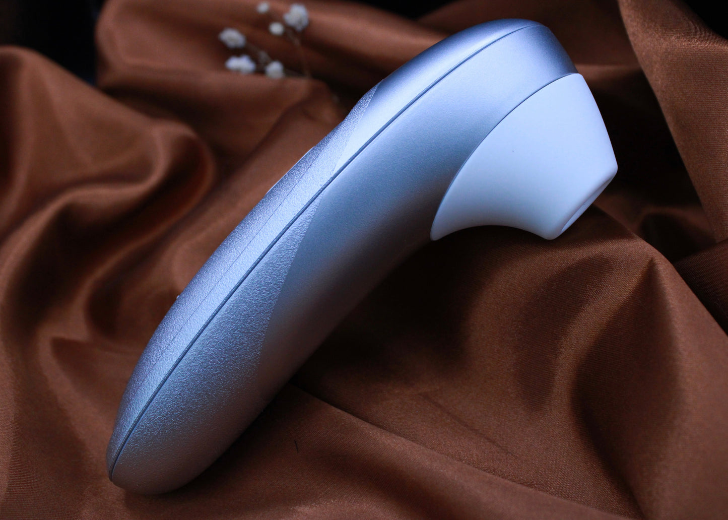 WOMANIZER - STIMULATEUR CLITORIAL VIBRANT PRO GRIS ARGENTÉ
