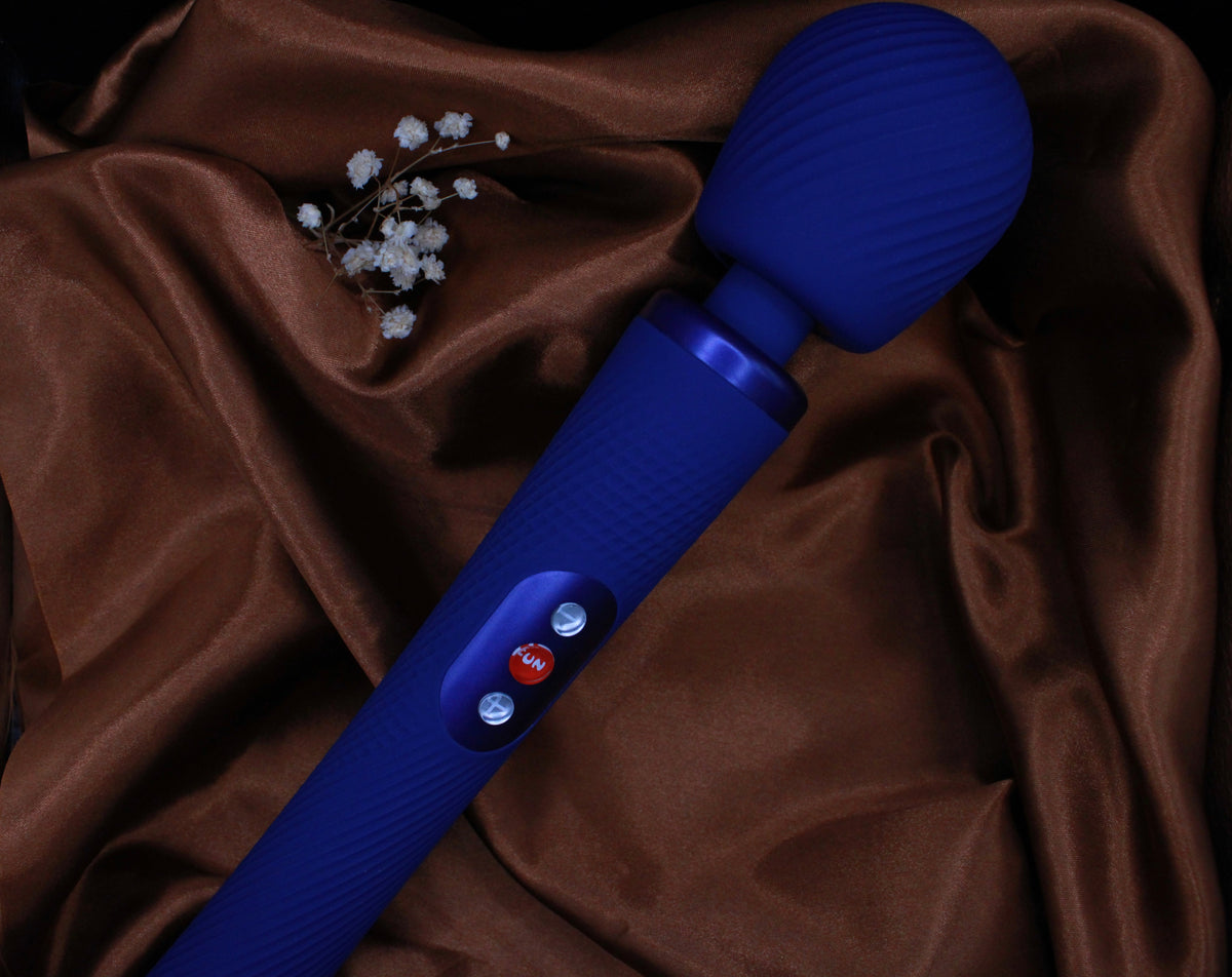 VIBRATEUR VIM WAND BLEU NUIT