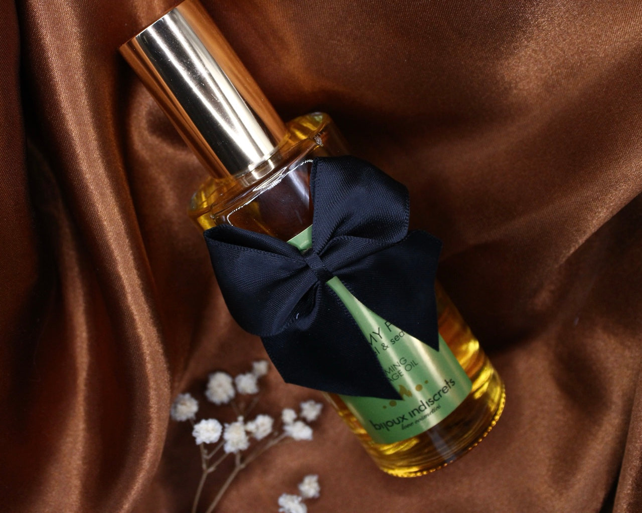 HUILE DE MASSAGE CHAUFFANTE