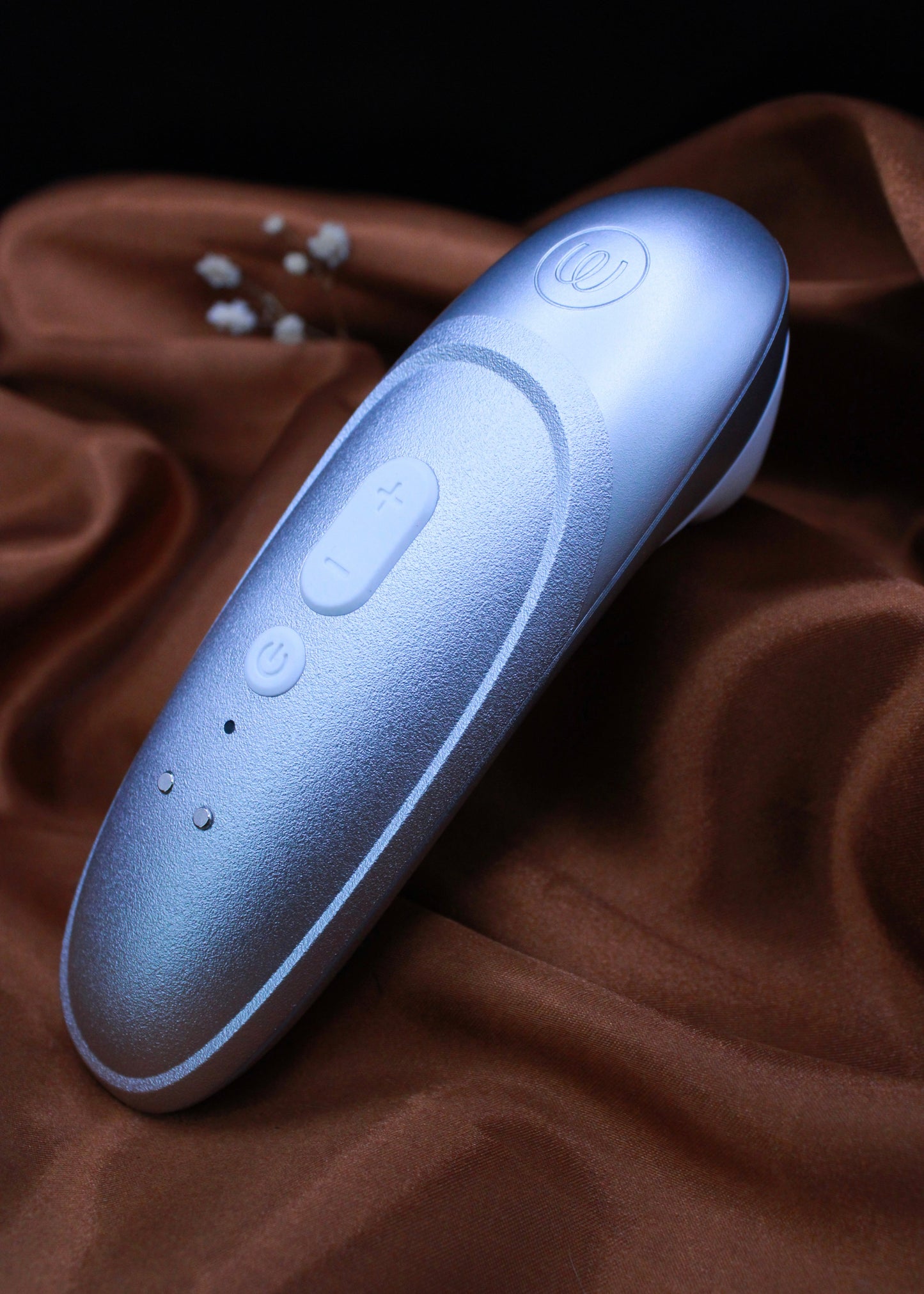 WOMANIZER - STIMULATEUR CLITORIAL VIBRANT PRO GRIS ARGENTÉ